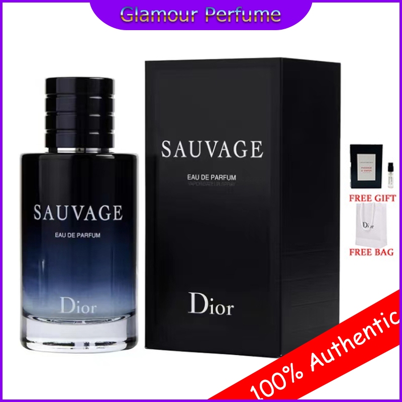 พร้อมส่ง Sauvage EDP/EDT/Parfum 100ML/Dior Sauvage Elixir Parfum 60ML ของแท้ 100%