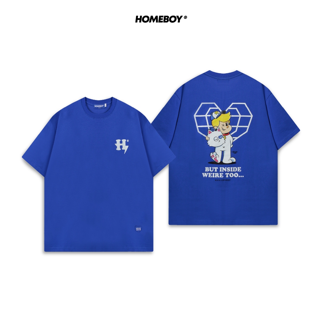 HOMEBOY เสื้อยืด UNISEX รุ่น HB.MAX.INSIDE.HEART
