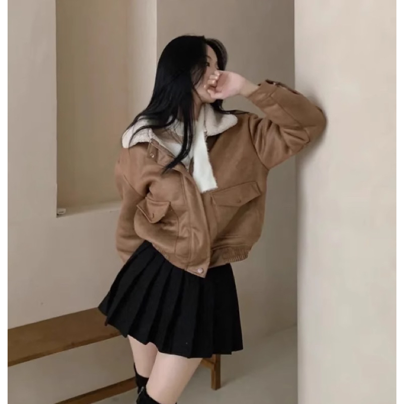 [7212] เสื้อกันหนาวบุขนด้านใน