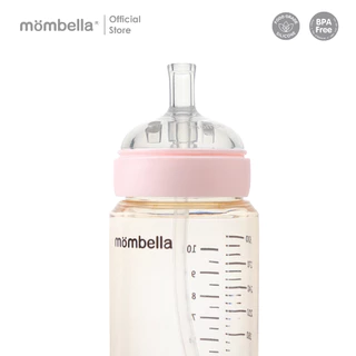 Mombella แก้วหัดดื่ม Classic PPSU พร้อมมือจับ เหมาะสำหรับทารก 9 เดือนขึ้นไป 10 ออนซ์ (300 มล.)
