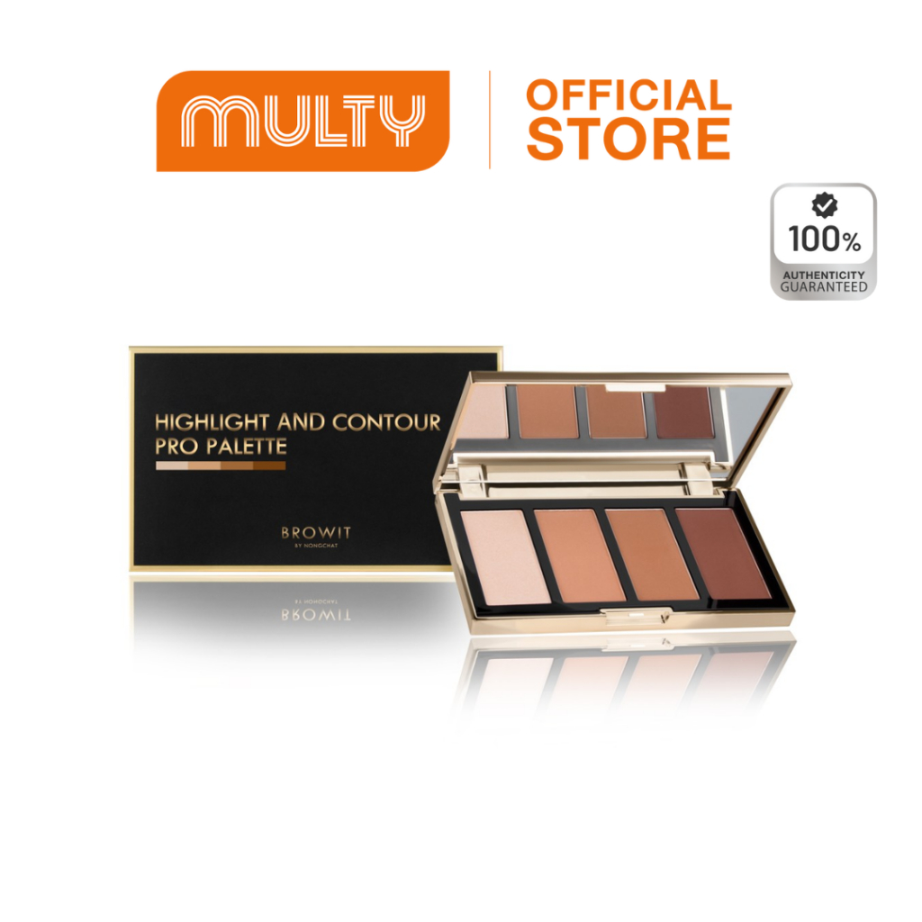 BrowIt C- Highlight and Contour Pro Palette 14 g.