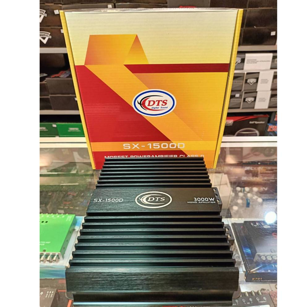 💥วงจรใหม่ล่าสุด💥 เพาเวอร์ แอมป์คลาสดี DTS รุ่น SX1500D ใหม่ วงจรบราซิล กำลังขับ3000วัตต์ เพาเวอร์คลา