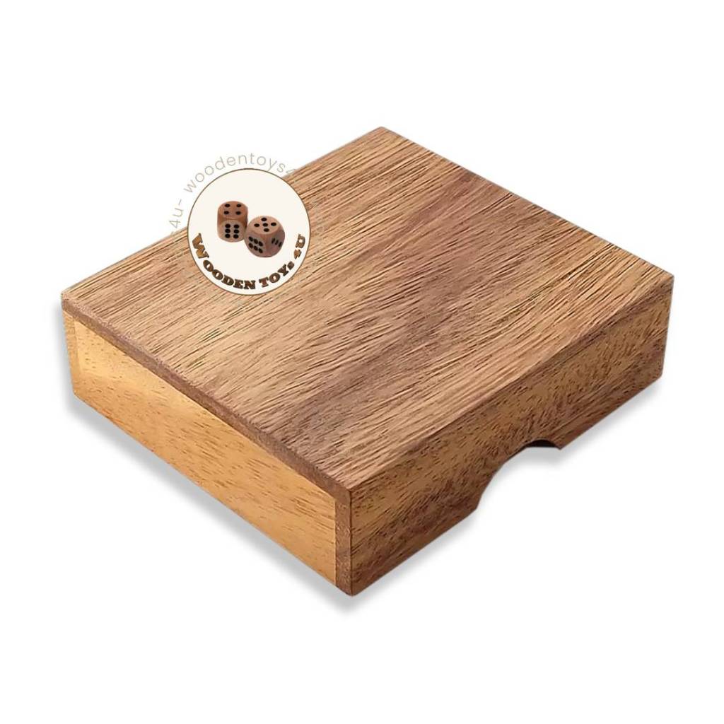Classic card wooden toy game / เกมส์การ์ดโยนลูกเต๋า ของเล่นไม้คลาสสิค เกมส์ทอยลูกเต๋า