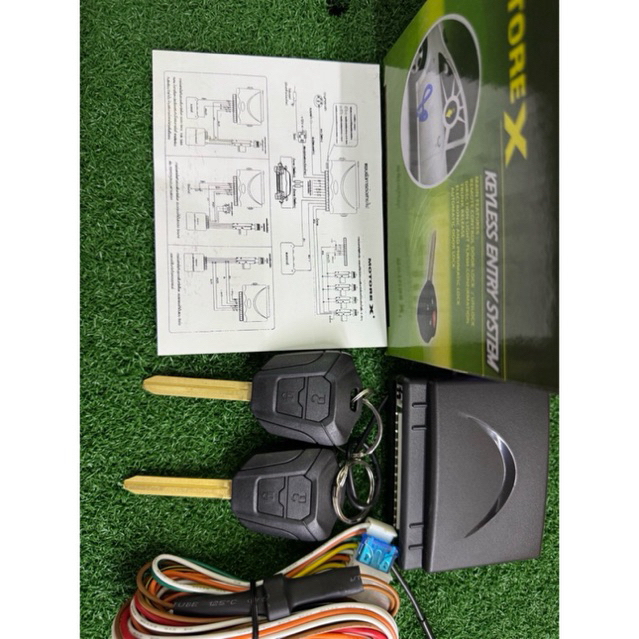 รีโมทเปิดปิดรถยนต์ (เซ็นทรัลล็อค) แบบกุญแจตรง D-max2020 (ร่องกุญแจสำหรับรถ D-max เกือบทุกรุ่น)