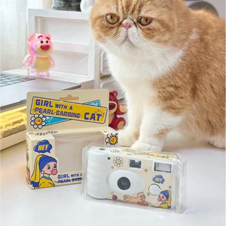 พร้อมส่ง 📸 กล้องฟิล์มใช้แล้วทิ้งลายการ์ตูน