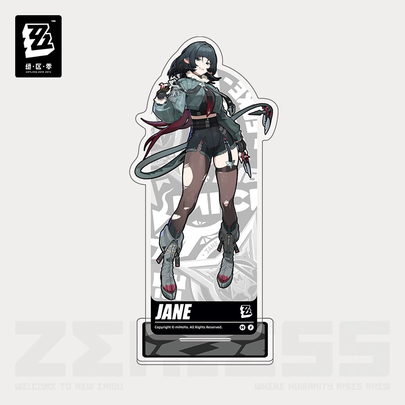 [ พร้อมส่ง / Official ] Zenless Zone Zero Standee - Unknown ZZZ สแตนดี้ ฝ่าย Unknown