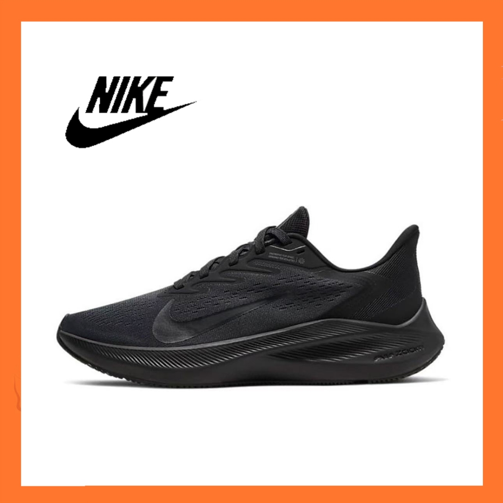โปรโมชั่นในราคาต่ำ Nike Air Zoom Winflo7 รองเท้าผ้าใบ ใส่ได้ทั้งผู้หญิง&ผู้ช้าย