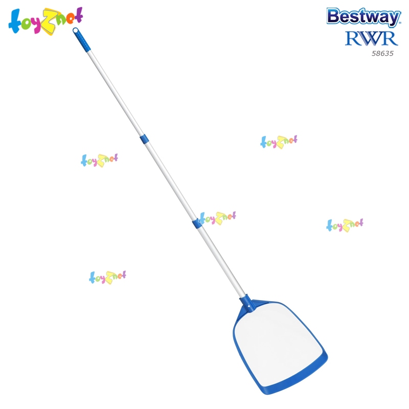 Bestway กระชอนตักเศษใบไม้ในสระน้ำพร้อมด้าม (เลื่อนเก็บได้) 1.63 ม. รุ่น 58635