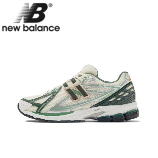 【ของแท้ 100%】New Balance NB 1906R White green