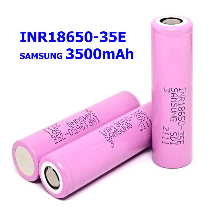 ส่งจากไทย INR18650-35E (10A) Samsung 3500mAh 3.7V lithium-ion (ของแท้)(1ชิ้น/ก้อน) พร้อมส่ง