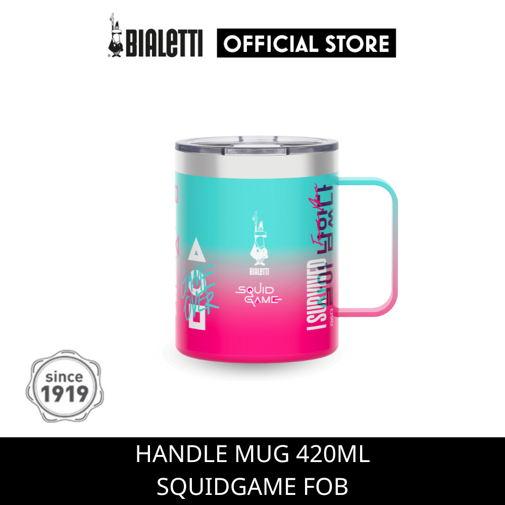 Bialetti แก้วมัคพร้อมหูจับ HANDLE MUG รุ่น SQUIDGAME [BL-SQUID003/FB]