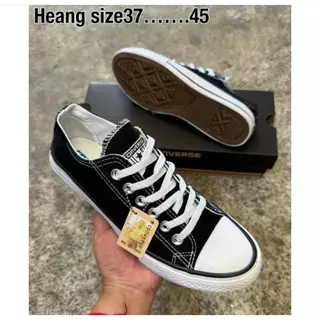รองเท้าผ้าใปคอนเวิร์สข้อสัน(Conver all starข้อสัน)มีไซร้36….45 หญิง-ชาย