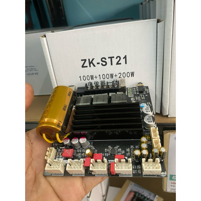 แอมป์โม st21 ย้ายวอลุ่ม โม เต็มระบบ  กลางชัด พุ่ง แหลมใส เบสกระชับ  ลง2 โอมได้