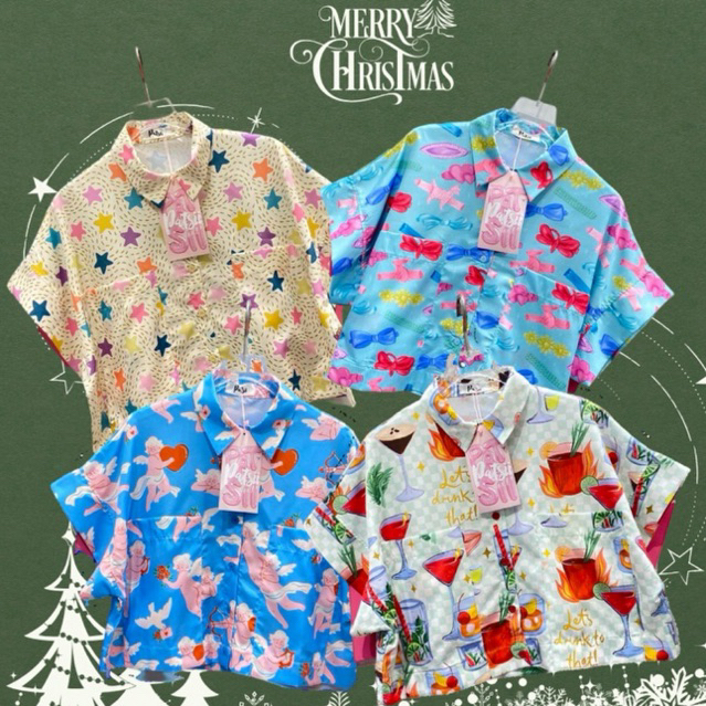 เสื้อครอปแขนสั้นทรงซาร่ามีกระเป๋าหน้า 2ข้าง