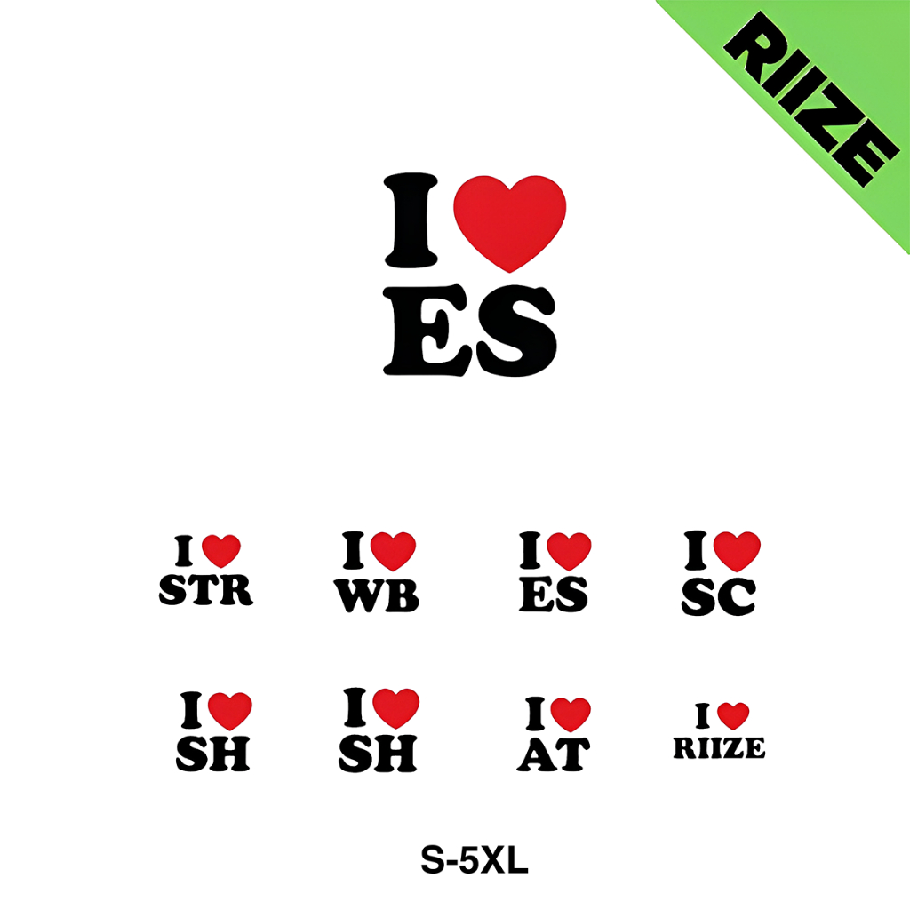 [Tomato8]- เสื้อยืด RIIZE s-5xl