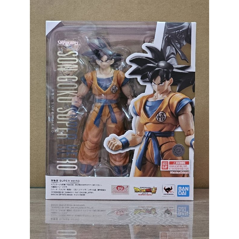 S.H.Figuarts SON GOKU SUPER HERO (แท้)