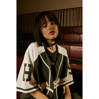 [ขายดีอันดับ 1🔥] Highschool Sports Collection 2024 Baseball Jersey เสื้อเบสบอลเจอร์ซี่ - OTB24197