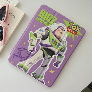 💫พร้อมส่ง💫เคสiPadหมุน 360° แผ่นหลังอะครีลิ Gen9 Toy Story บัซ ไลท์เยียร์ Gen11 Air6/7 เคสไอแพด ใส่ปากกาไ Air6