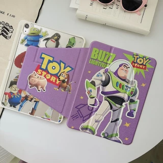 💫พร้อมส่ง💫เคสiPadหมุน 360° แผ่นหลังอะครีลิ Gen9 Toy Story บัซ ไลท์เยียร์ Gen11 Air6/7 เคสไอแพด ใส่ปากกาไ Air6