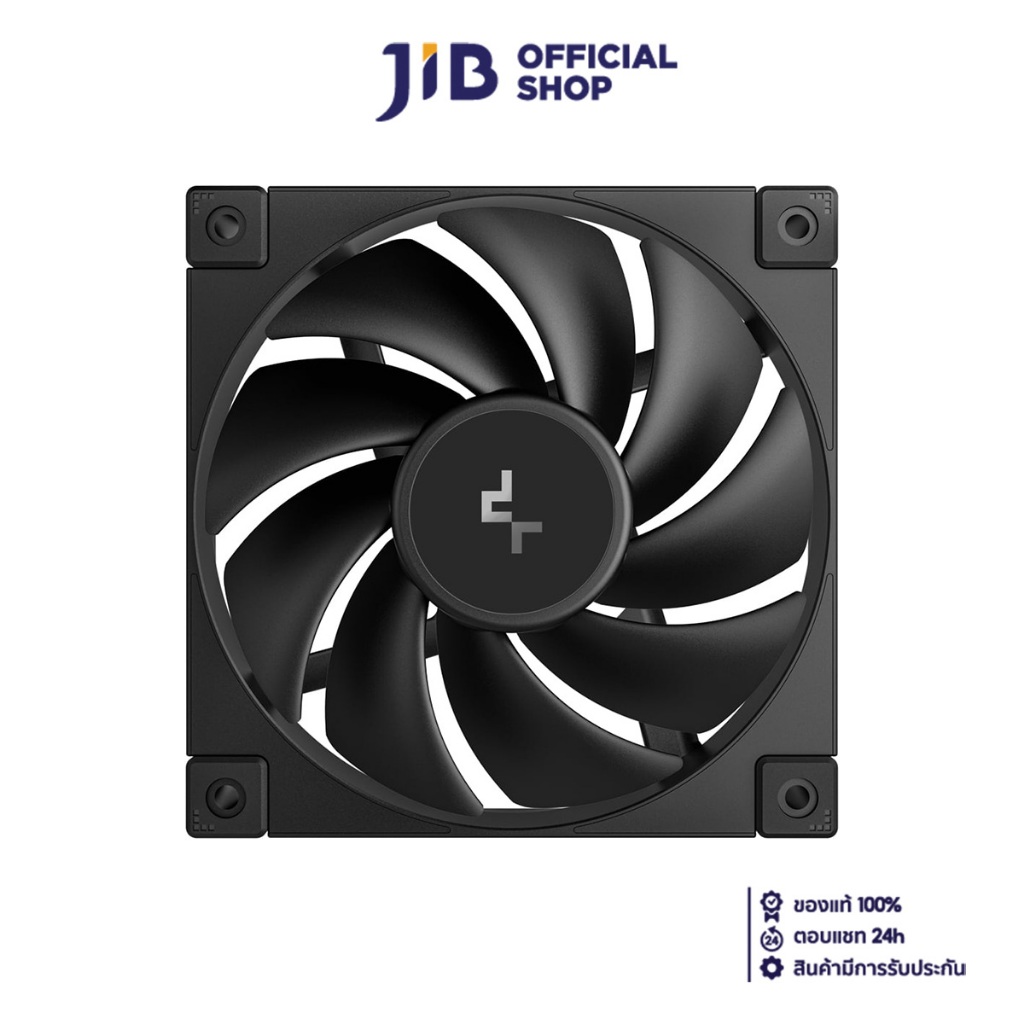 CASE FAN (พัดลมเคส) DEEPCOOL FD12 (BLACK)