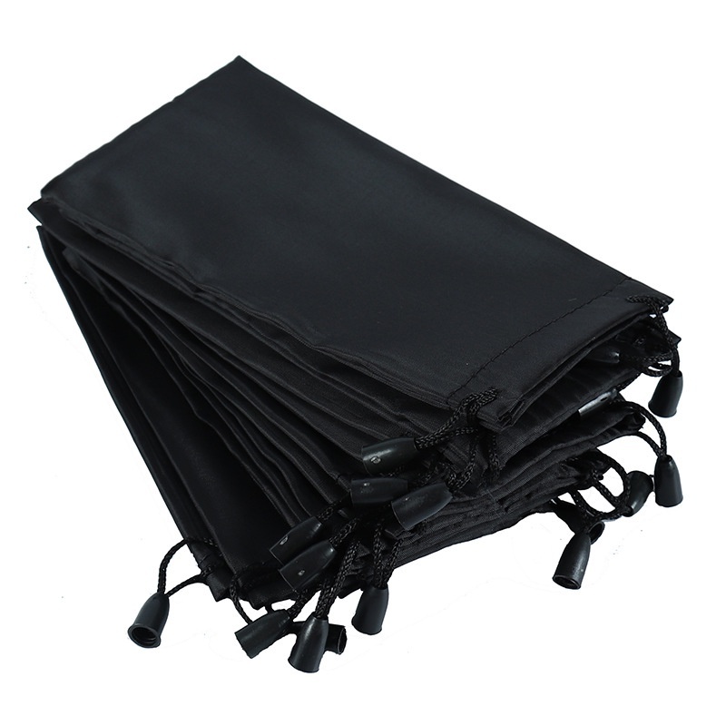 กระเป๋าใส่แว่นตาสีดํา - กระเป๋าใส่แว่นตาแบบพกพากลางแจ้ง - ภาชนะเก็บแว่นกันแดดกันฝุ่นกันน้ํา - กระเป๋าใส่ไมโครไฟเบอร์ - รูปที่ 4