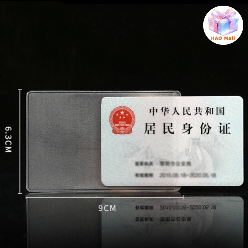ซองใส่บัตร atm ซองใสใส่บัตร กระเป๋าใส่บัตร ซองใส่บัตรประชาชน บัตรเครดิต ป้องกันรอยขีดข่วน การเสื่อมสภาพของบัตร กันน้ํา ราคา ถูกที่สุด ดีลบีเคเค แกลเลอรีภาพที่ 4