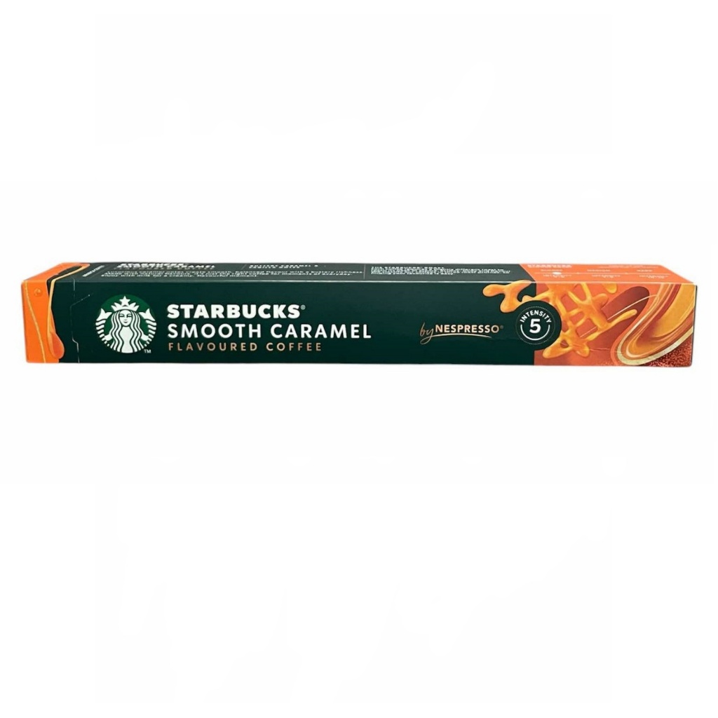 Starbucks Smooth Caramel Nespresso Coffee Capsule  กาแฟแคปซูล Starbucks สำหรับ ระบบ Nespresso ขนาด 1