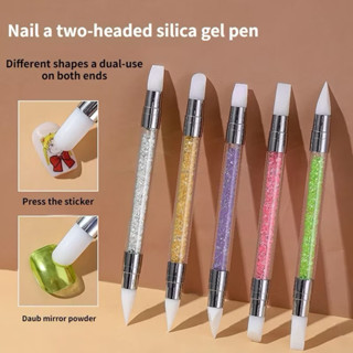 พู่กันหัวซิลิโคนชุด 5 ด้ามคะ