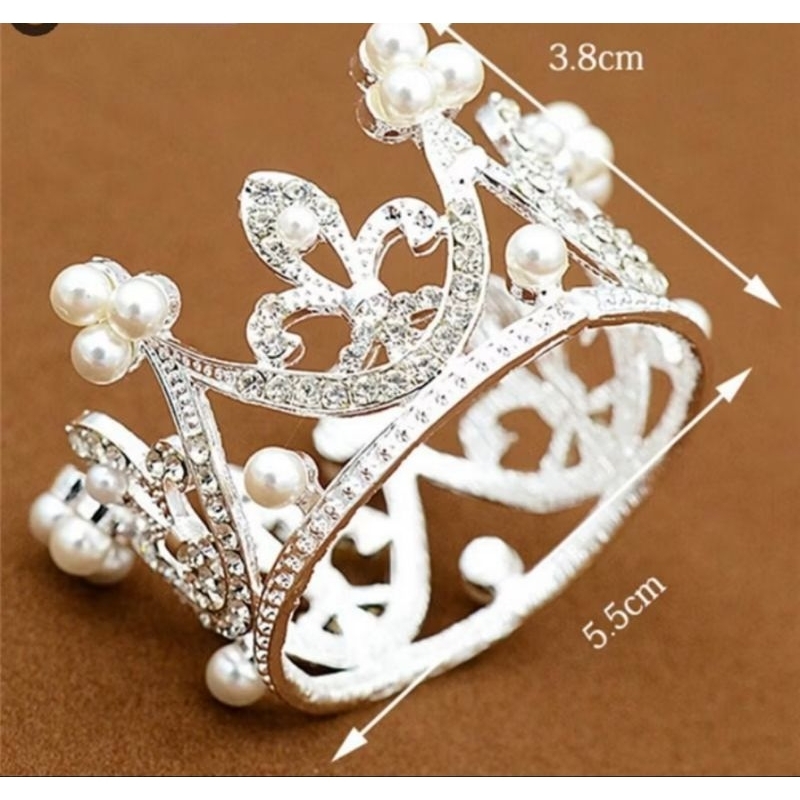 มงกุฎแต่งเค้ก มงกุฎเล็กๆ เจ้าหญิง ใช้ตกแต่ง พร้อมส่ง✨🥳🥳🥳