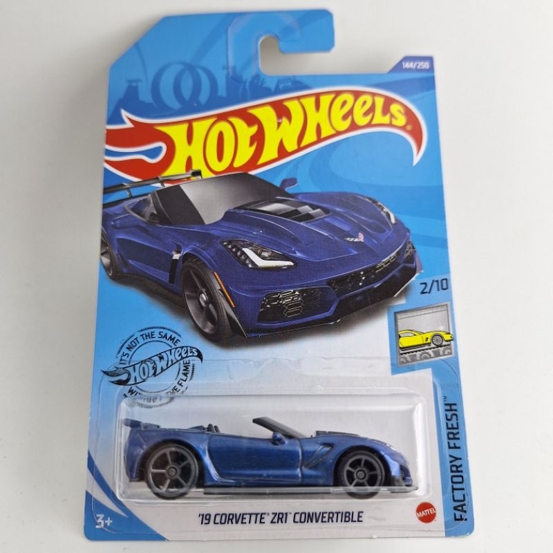 รถเหล็ก Hotwheels 19 CORVETTE ZR1 CONVERTIBLE  (ib55)