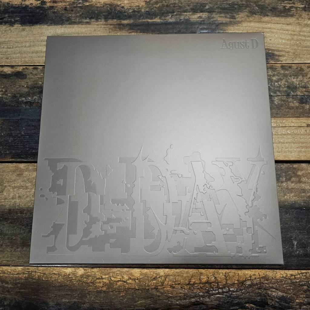 SUGA Agust D D Day แผ่น LP (Vinyl)