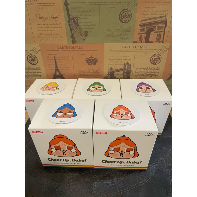 [พร้อมส่งจากไทย ] ของแท้ 100%, Popmart CRYBABY Cheer-Up Series Blind Box (เช็คการ์ด เลือกตัว)