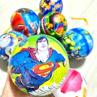 บอลยาง ลายการ์ตูน ดิสนีย์ PVC ขนาด 9 นิ้ว มีตาข่าย (ไม่สูบลมส่ง ไม่มีเข็มแถม) Ball ลูกบอลชายหาด ฟุตบอลเด็ก