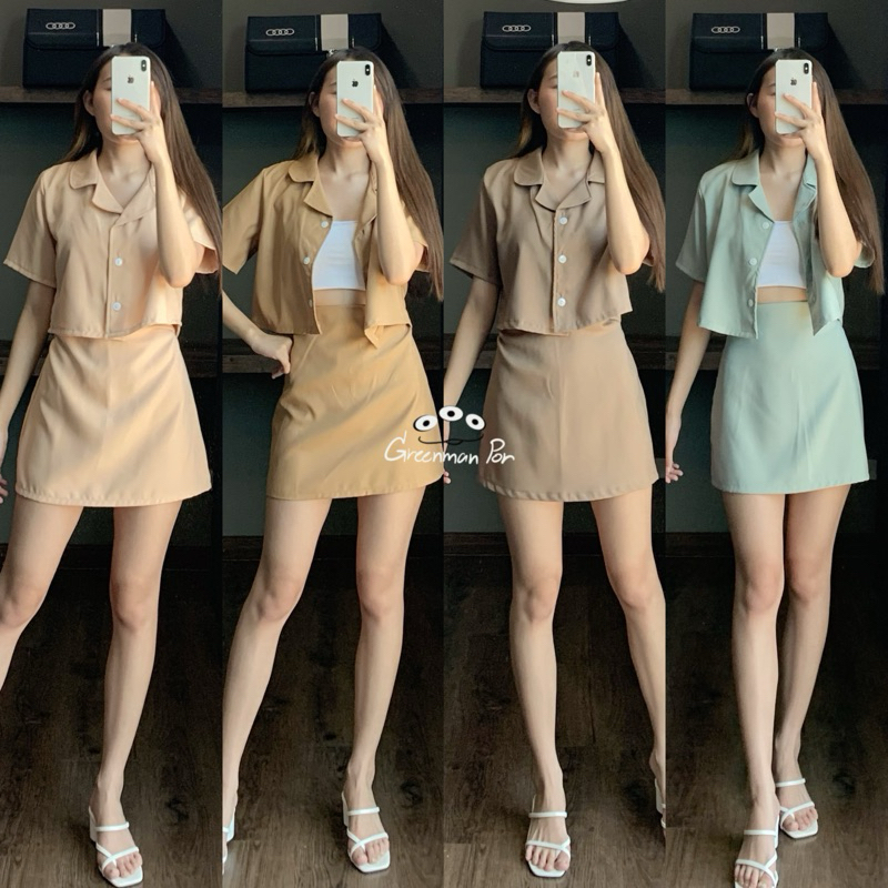 Mini Skirt Set - ชุดเซตกระโปรงสั้น