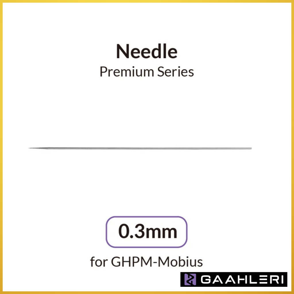 GAAHLERI AIRBRUSH 0.3MM NEEDLE FOR PREMIUM MOBIUS เข็ม 0.3 มม.
