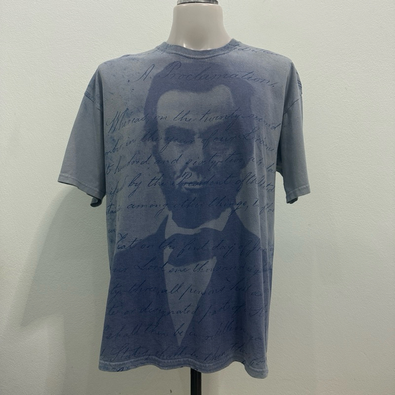 เสื้อวินเทจ Abraham Lincoln