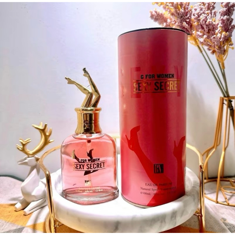 น้ำหอมเเท้กลิ่น sexy secret ยกขาส้มใสกระป๋อง 100ml  พร้อมส่ง ⚡️ส่งไว