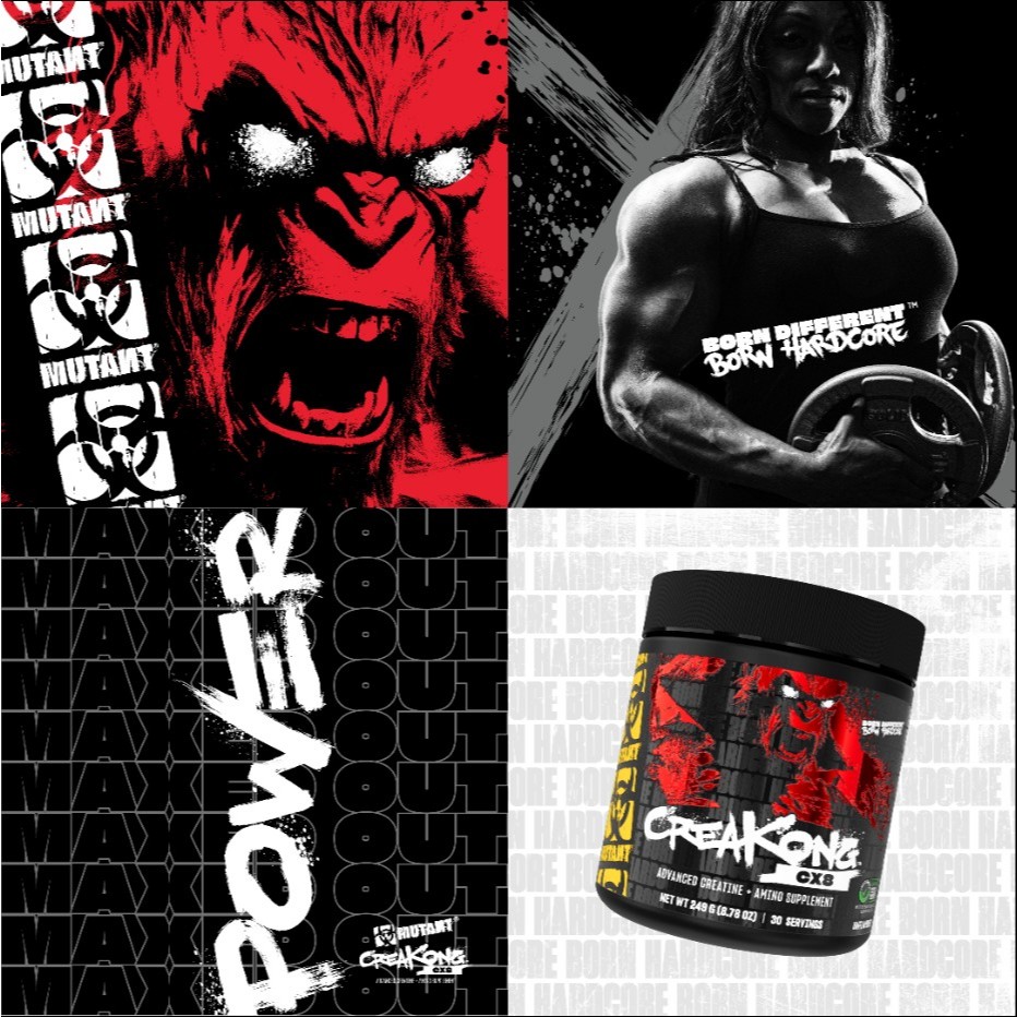 Mutant Creakong CX8 ขนาด 249 g.ครีเอทีน ผสมบีซีเอเอ Creatine + BCAA