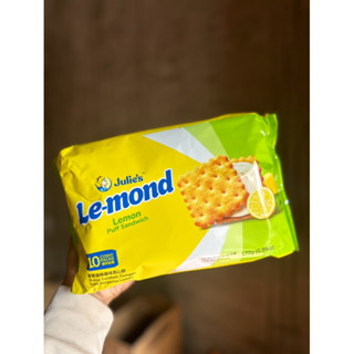 ขนมปัง Julie’s Le-Mond สอดไส้ครีมมะนาว 1 ห่อ มี 10 ห่อย่อย