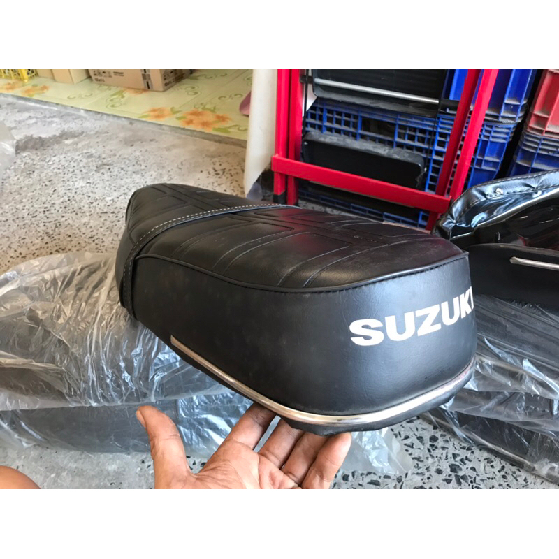 เบาะ Suzuki fr80ss fr80n fr80x พื้นเหล็ก มีคิ้ว