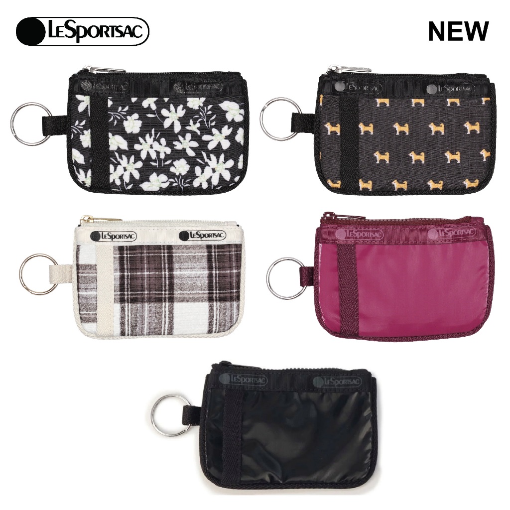 Lesportsac Key Card Holder Bag กระเป๋ากุญแจใส่นามบัตร Style 4009