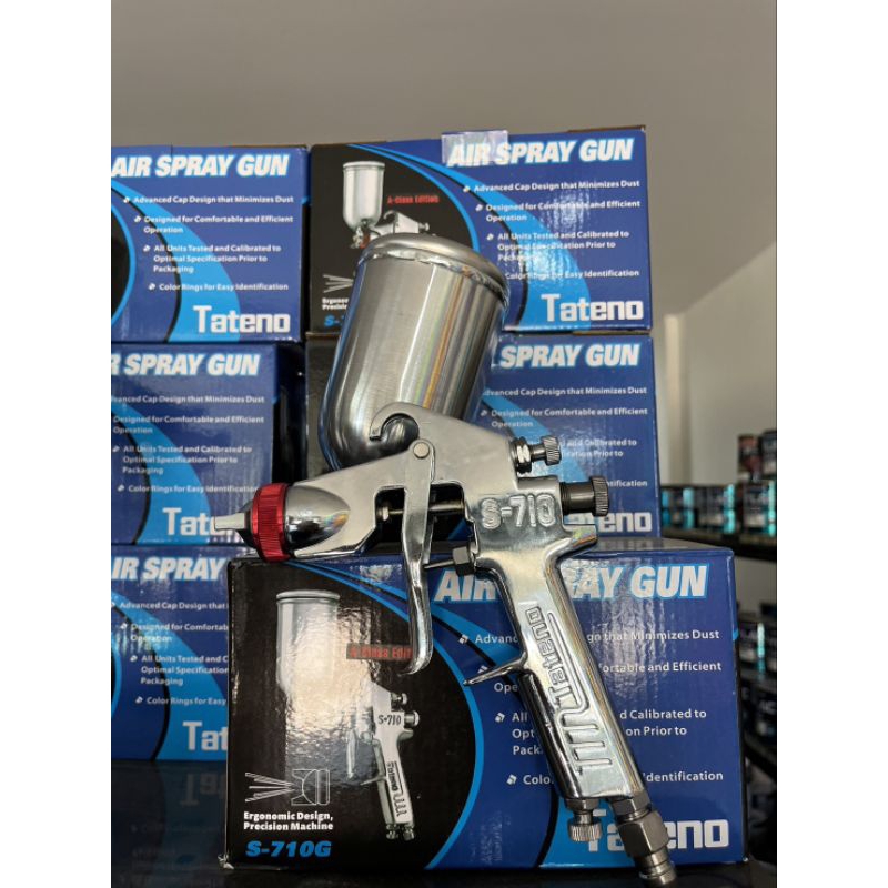 กาพ่นสี AIR SPRAY GUN TATENO S-710G หัวพ่น 1.3