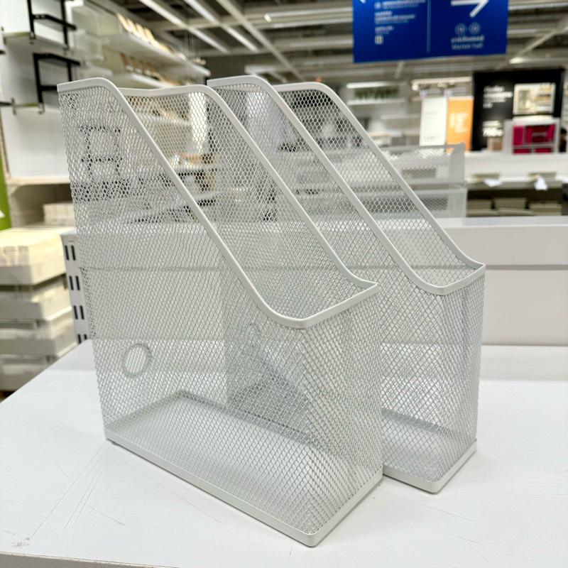 สินค้าของแท้ กล่องใส่นิตยสาร, ขาว