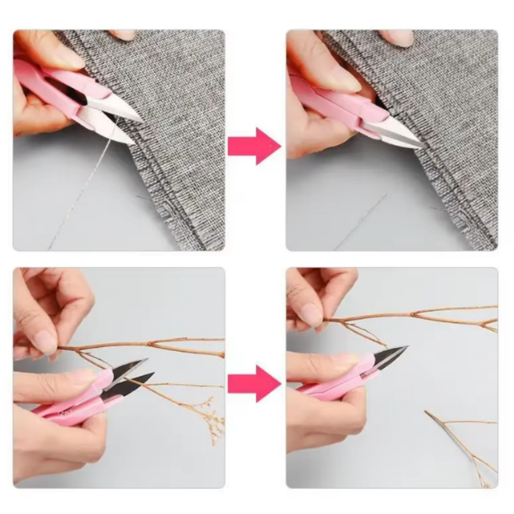 กรรไกรตัดเศษด้ายสเเตนเลสแท้  เกรดคุณภาพดีแตกหักยาก ใบมีด ผลิตจากสแตนเลสเกรดดีเยี่ยม - รูปที่ 3