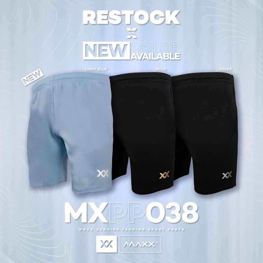 กางเกงแบดมินตัน Maxx Short Pants MXPP038 กางเกงขาสั้นออกกำลังกาย (สินค้าลิขสิทธิ์แท้ 100%)
