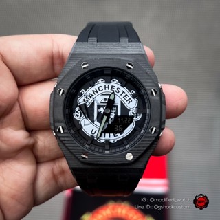 G-SHOCK Ga-2100 Customized Manchester United New Version Bla…