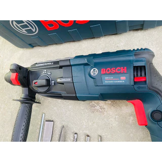 สว่าน สว่านโรตารี่ สว่านบอส 3 ระบบ รุ่น GBH2-28 DFR 2600 วัตต์ พร้อมดอกเจาะปูน 3 ดอก ดอกสกัด 2 ดอก หัวจับดอก 1 อัน