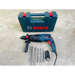 สว่าน สว่านโรตารี่ สว่านบอส 3 ระบบ รุ่น GBH2-28 DFR 2600 วัตต์ พร้อมดอกเจาะปูน 3 ดอก ดอกสกัด 2 ดอก หัวจับดอก 1 อัน