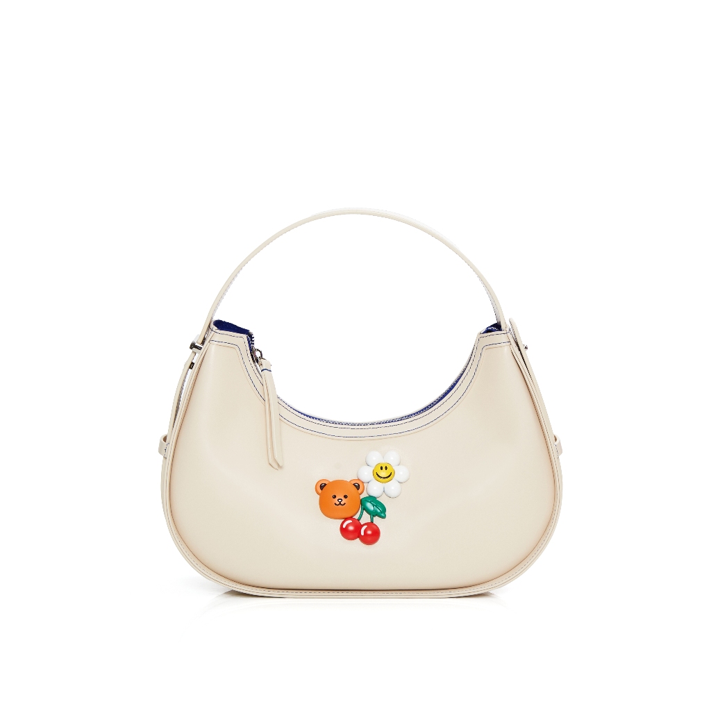 O&B กระเป๋าหนัง รุ่น TOGETHER BAG IN WHITE UNITED-37010SM07548F_H4WTXX
