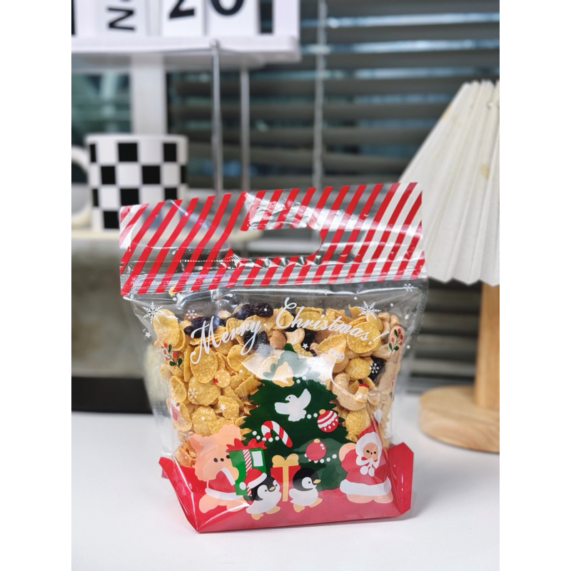 ขนมปีใหม่คอนเฟลกคาราเมลแบบจุกๆๆ ขนาด300กรัมครึ่งกิโลกรัมหอมคาราเมลน้ำผึ้งคัดสรรคุณภาพมาอย่างดีกินแล้วถูกใจไม่ผิดหวัง